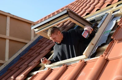 Pose de fenêtres de toit Velux à Sillery